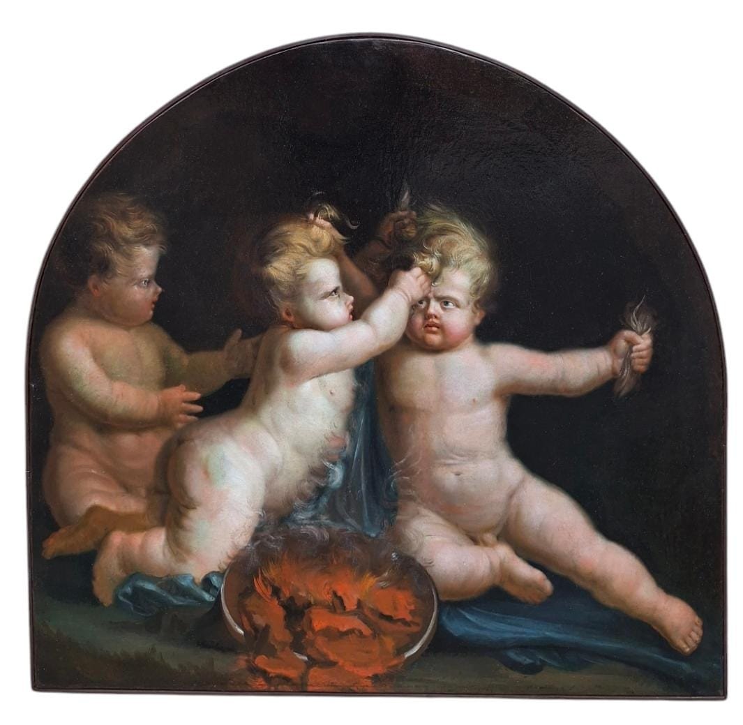 Dipinto con putti