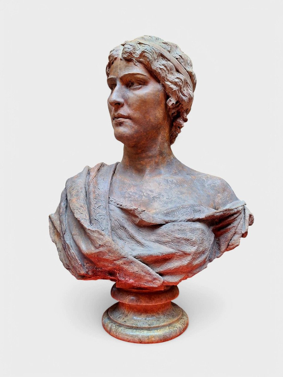 Adolfo Laurenti, Busto di Anita Garibaldi