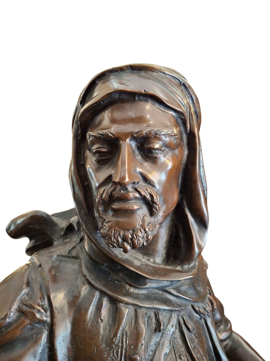 Cacciatore arabo, scultura-photo-2