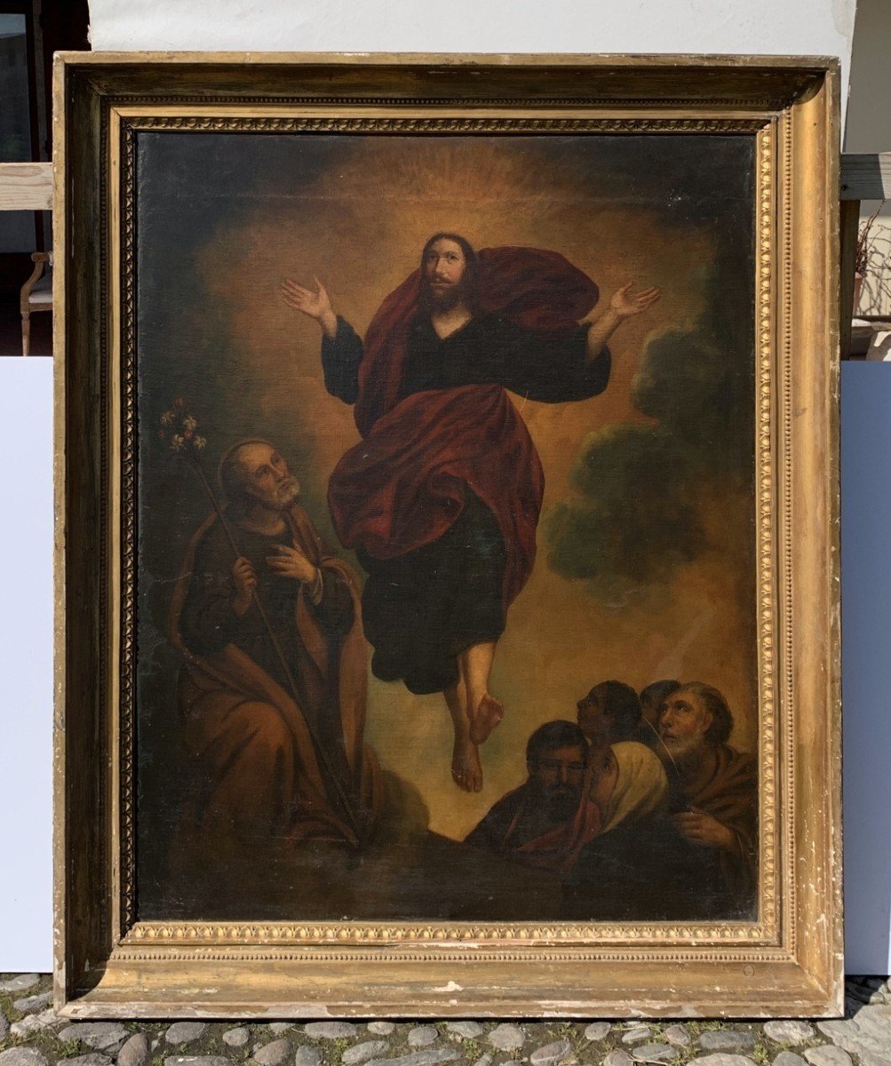 Maestro italiano (XVII secolo) - Resurrezione di Cristo.-photo-2