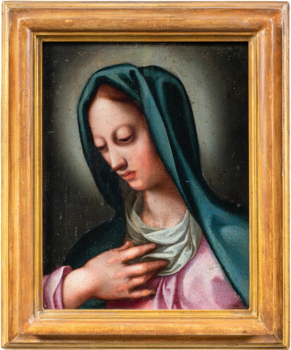 Pittore italiano (XVII sec.) - Madonna.