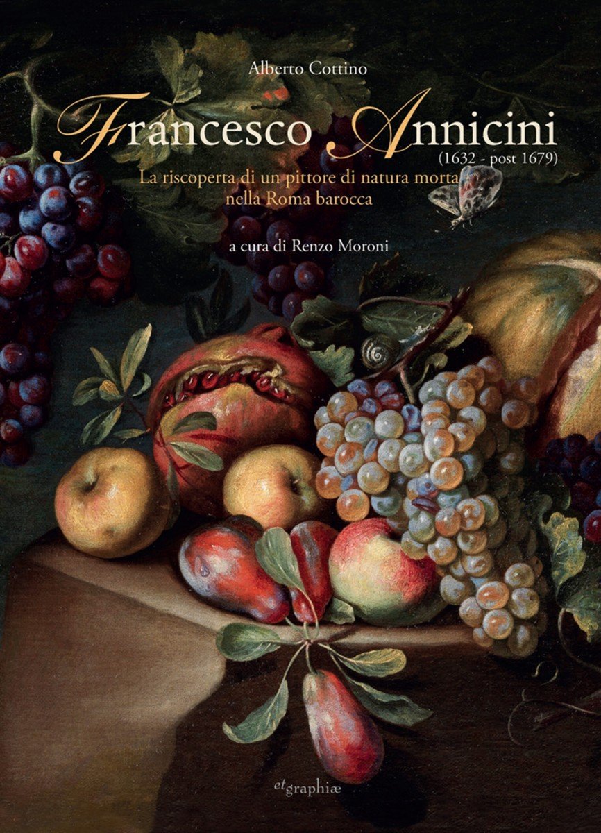 Francesco Annicini (Roma 1632 - post 1679) - Natura morta con fruttivendola.-photo-2