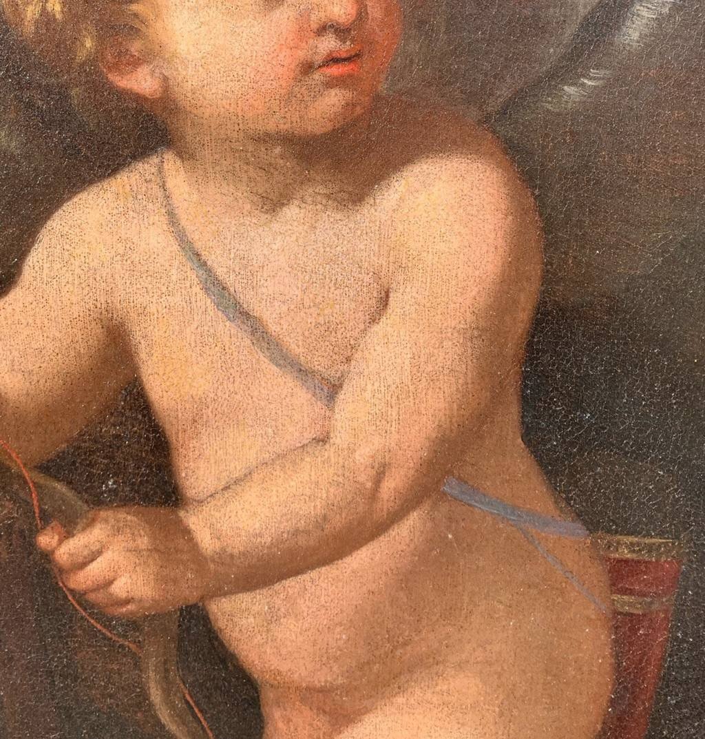 Cerchia di Guido Reni (Bologna 1575 - Bologna 1642) - Cupido.-photo-2