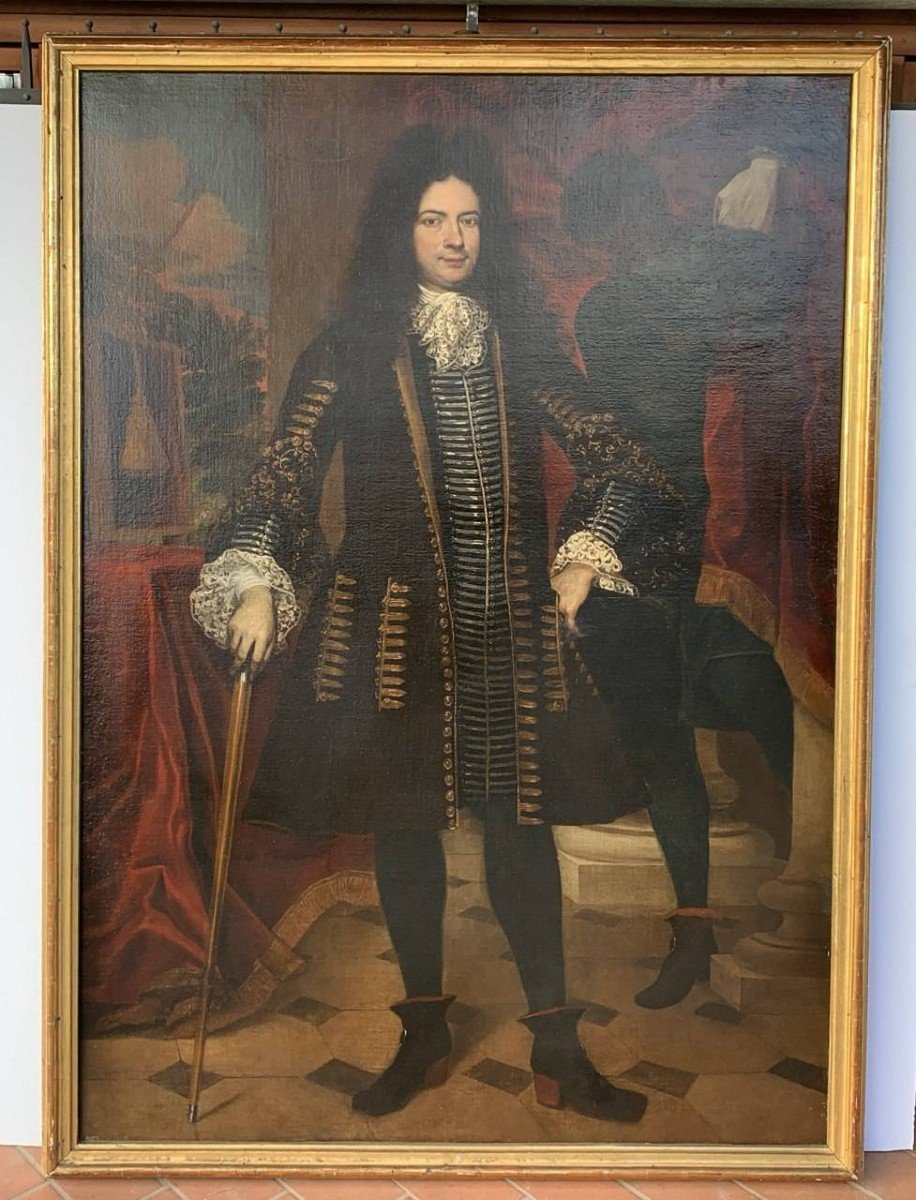 Giovanni Bernardo Carbone (Genova 1614 – Genova 1683) - Ritratto di gentiluomo.-photo-4