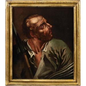 Cerchia di Giambattista Piazzetta (Venezia 1683 - Venezia 1754) - San Tommaso.