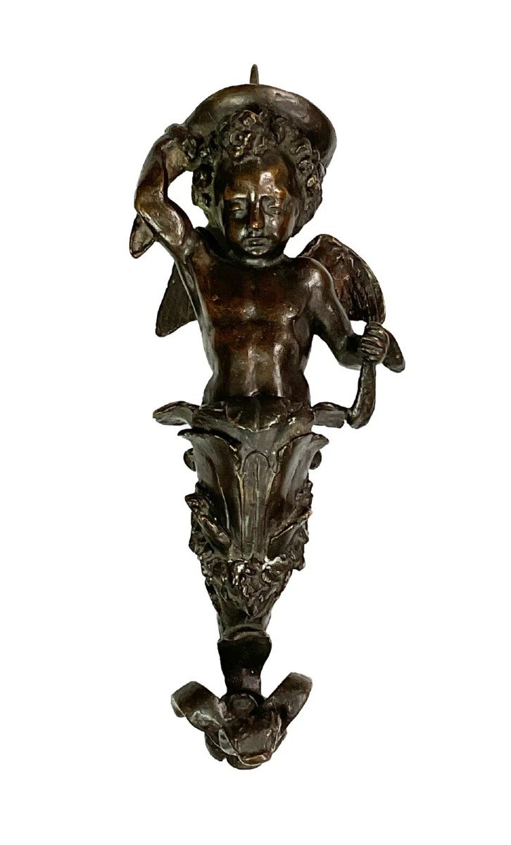 Applique in Bronzo a Forma di Putto – Veneto, XVII Secolo